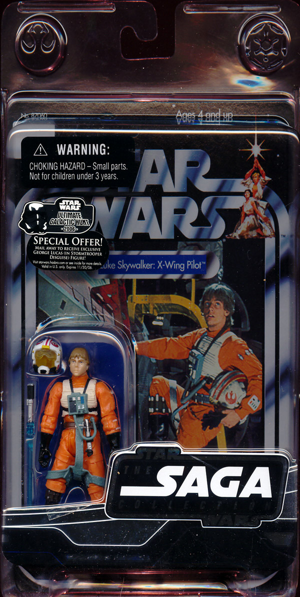 X-Wing Pilot The Saga Collection Vintage Hasbro ~ NEW* Details about   Star Wars Luke Skywalker 