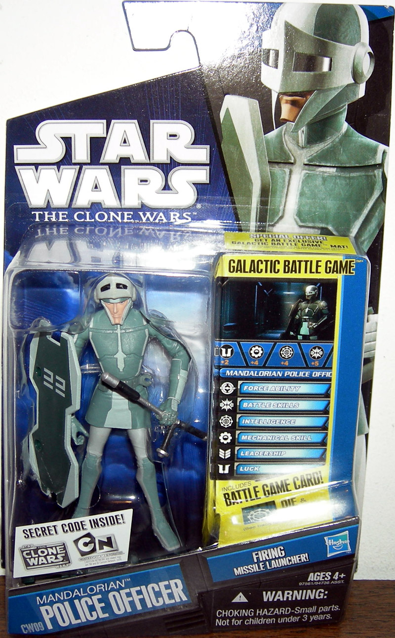 Mandalorian Police Officer CW09 Star Wars action figure