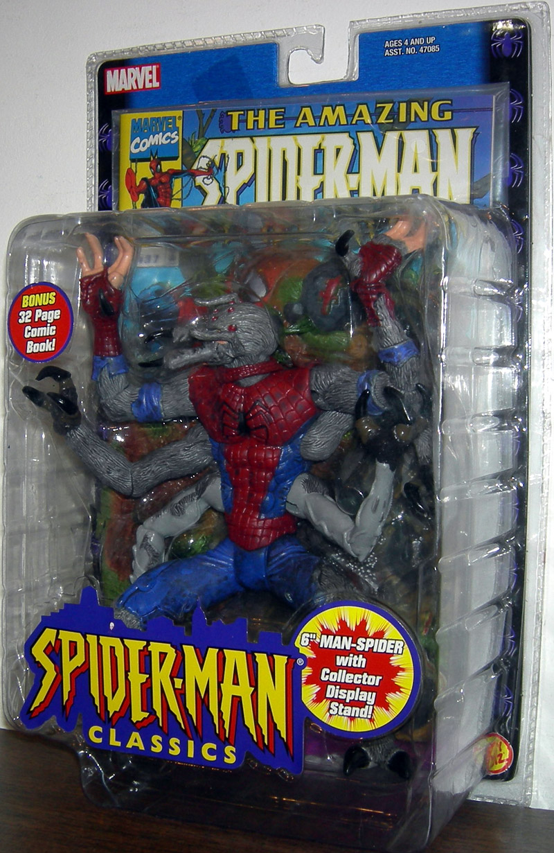 Man-Spider Action Figure Spider-Man Classics Toy Biz - ManspiDer(classic)