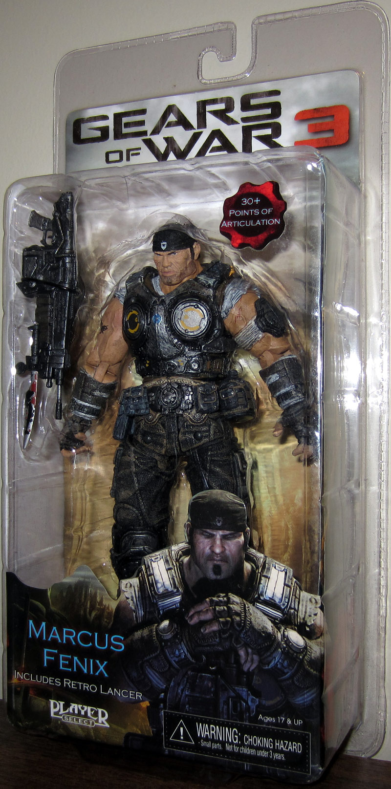 Marcus Fenix Gears War 3 action figure