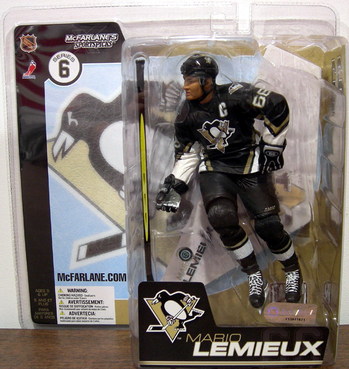 Mario Lemieux series 6, black jersey