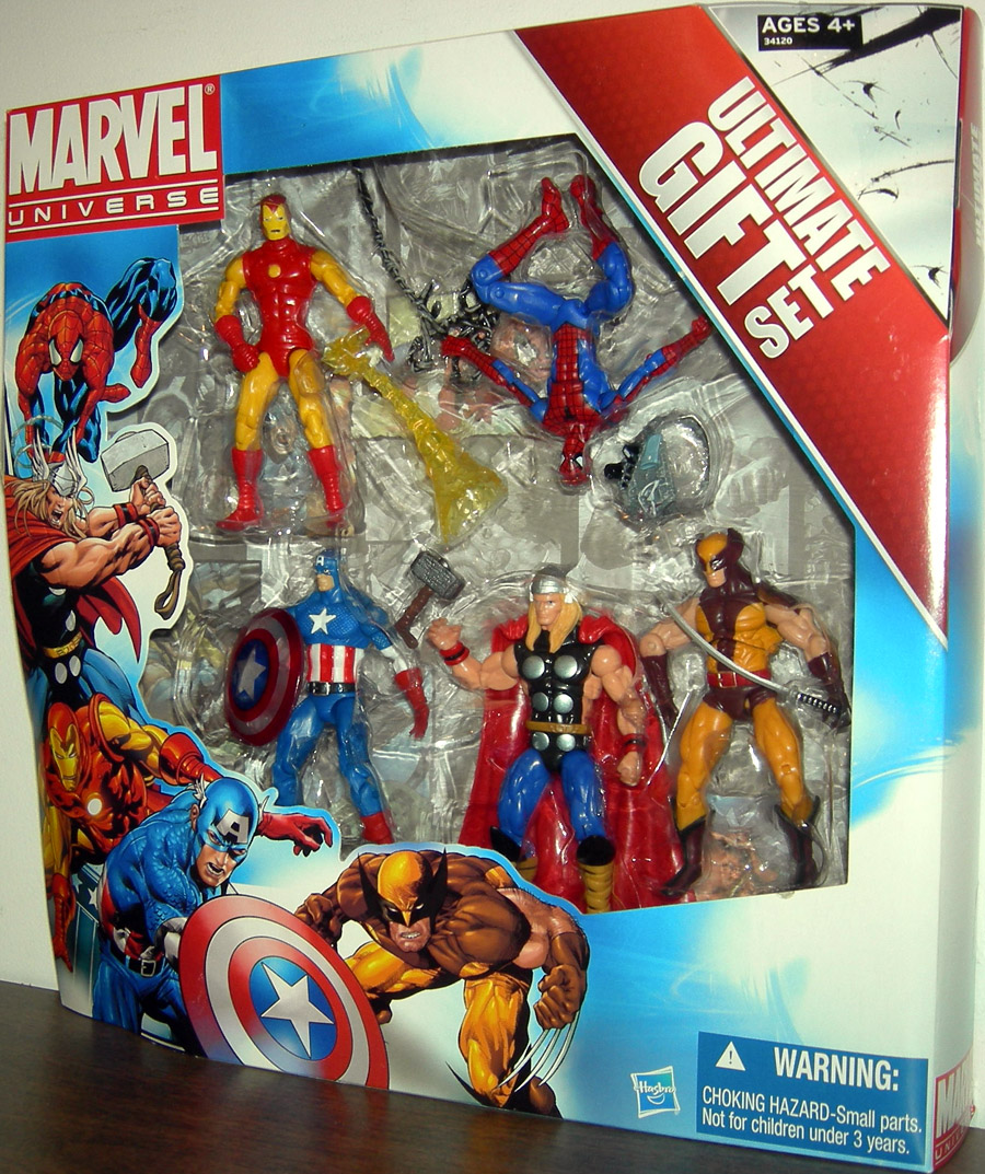 marvel action figures pack