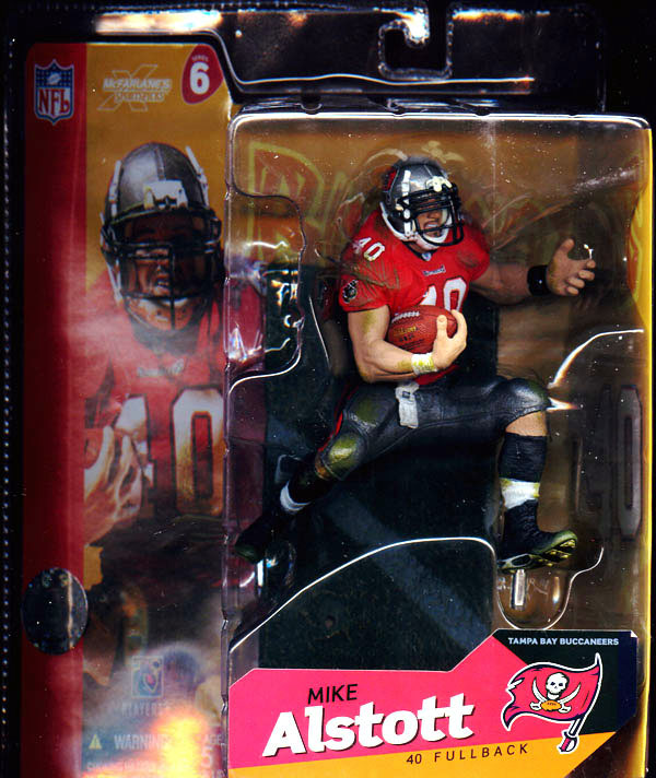 Mike Alstott Tampa Bay Buccaneers Mcfarlane Figure