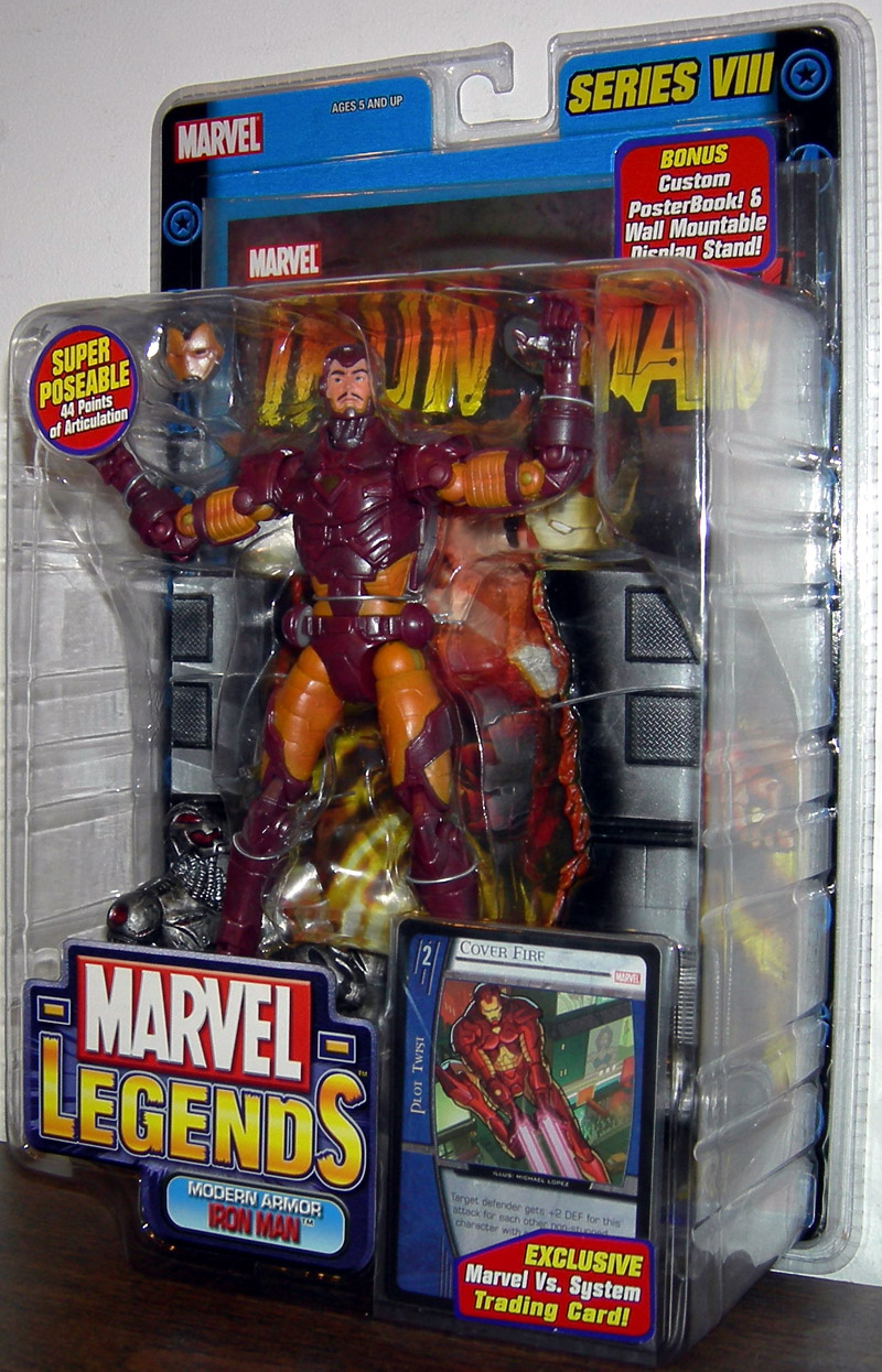 marvel legends modern iron man