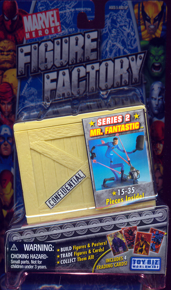 Mr Fantastic Action Figure Factory Series 2 Toy Biz