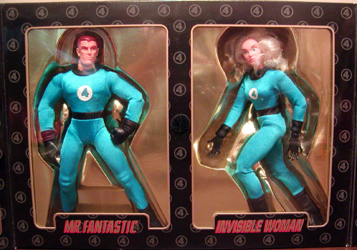 Mr Fantastic Invisible Woman 2-Pack Famous Covers