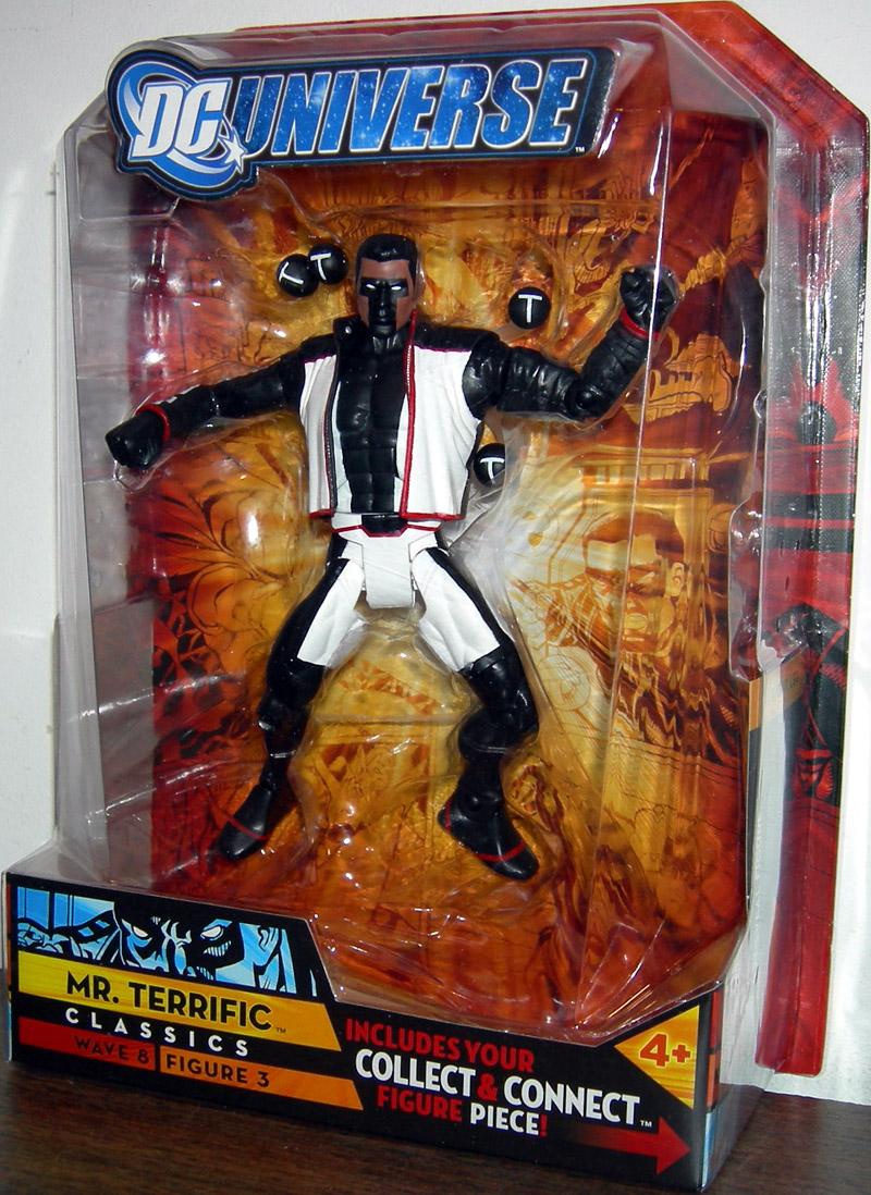 DCユニバース Mr.テリフィック　ミスターテリフィック　マテル　クラシック Mattel DC Universe Classics Mr. Terrific Figure : Amazon.sg