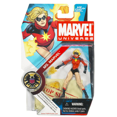 marvel universe ms marvel figure