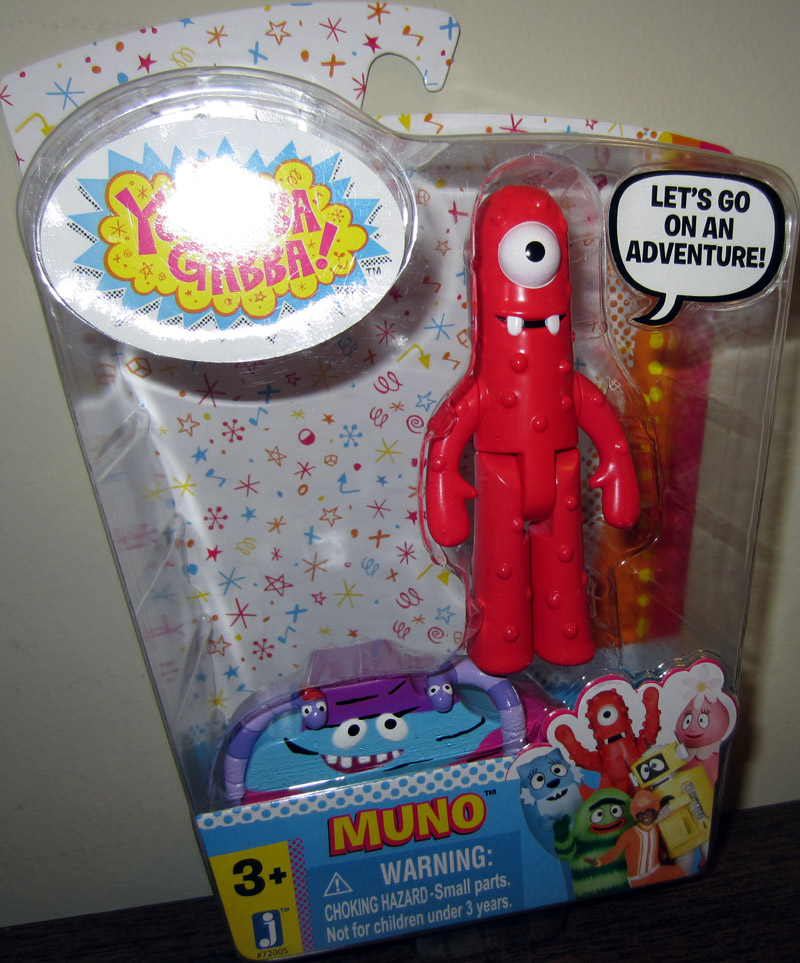 Yo Gabba Gabba! Muno Action Figure : : Toys & Games