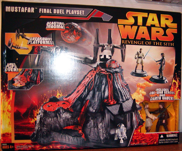 Mustafar playset clearance