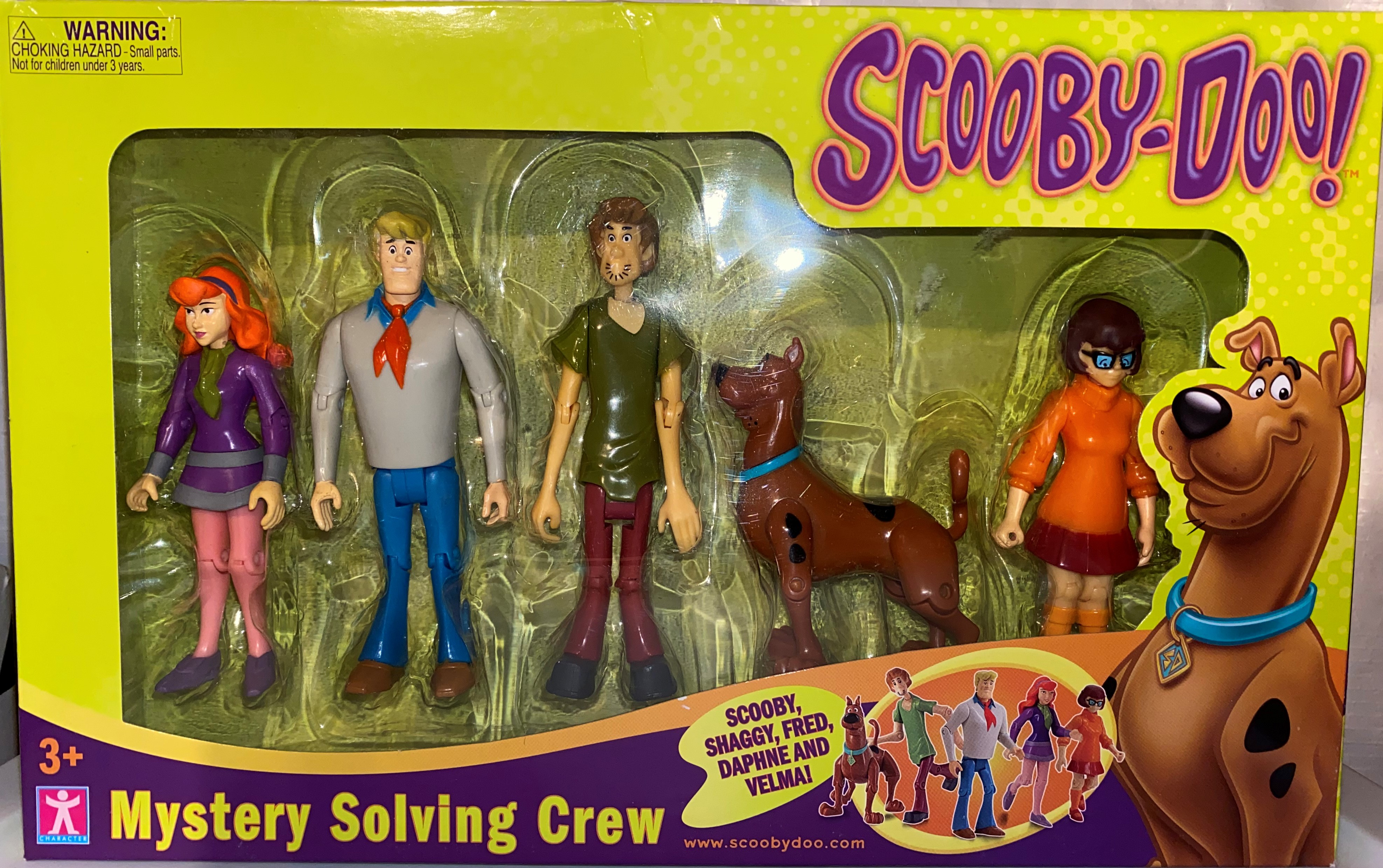 New Scooby Doo Mystery Solving Crew 5 Figure Articulated Action Set New