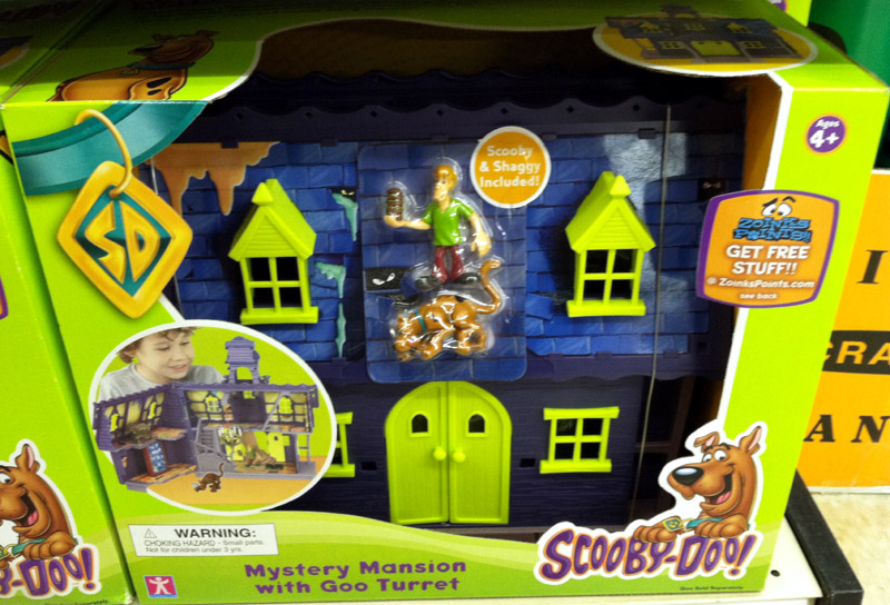 Scooby doo mystery mansion hot sale playset