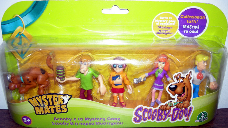 5 Boîtes De Figurines Scooby-Doo Mystery Mates - Avec Gel Gluant, Neuves Scellées