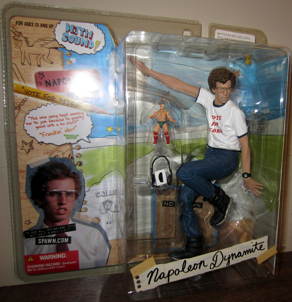 Napoleon Dynamite Figure Vote Pedro McFarlane Toys - Napoleon(invoteforpeDrotshirt)