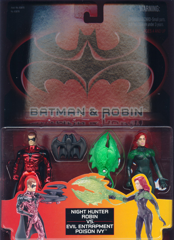 Night Hunter Robin vs Evil Entrapment Poison Ivy Batman Robin