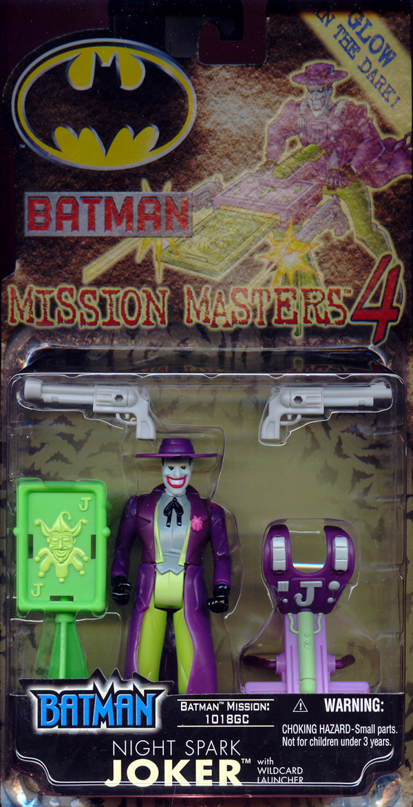 Night Spark Joker Action Figure Mission Masters 4 Hasbro