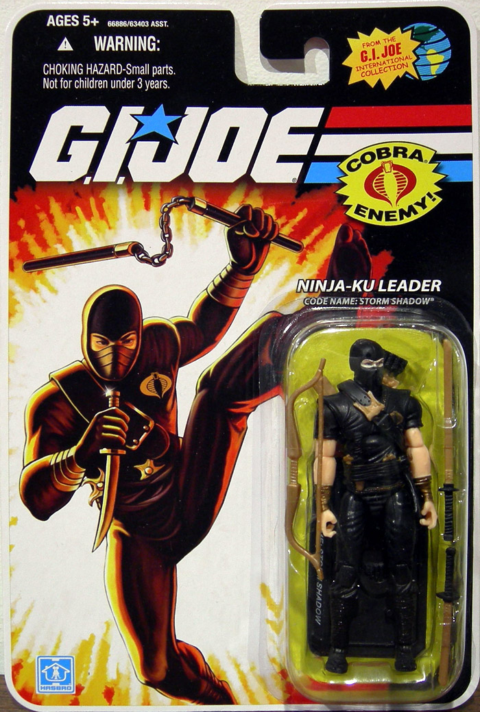 NinjaKu Leader Code Name Storm Shadow Action Figure