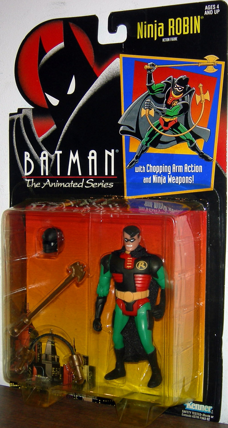 Ninja Robin Batman Animated Series Action Figure Kenner