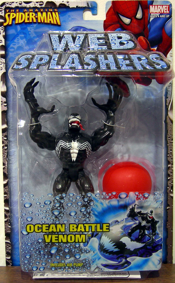 Ocean Battle Venom Action Figure Web Splashers Toy Biz Ocean Battle Venom Action Figure Web Splashers Toy Biz