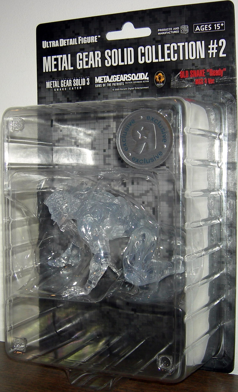 Medicom Metal Gear Solid 4: Guns of the Patriots Old snake ActionFigure In  Stock