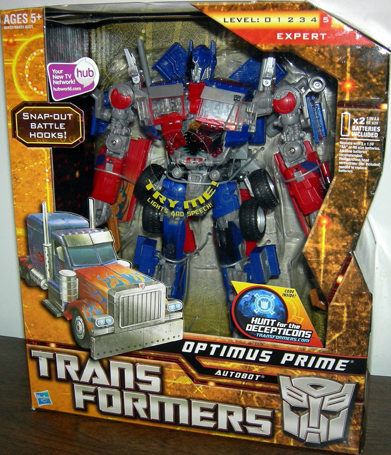 Optimus Prime Leader Class 2009 Transformers Action Figure Hasbro