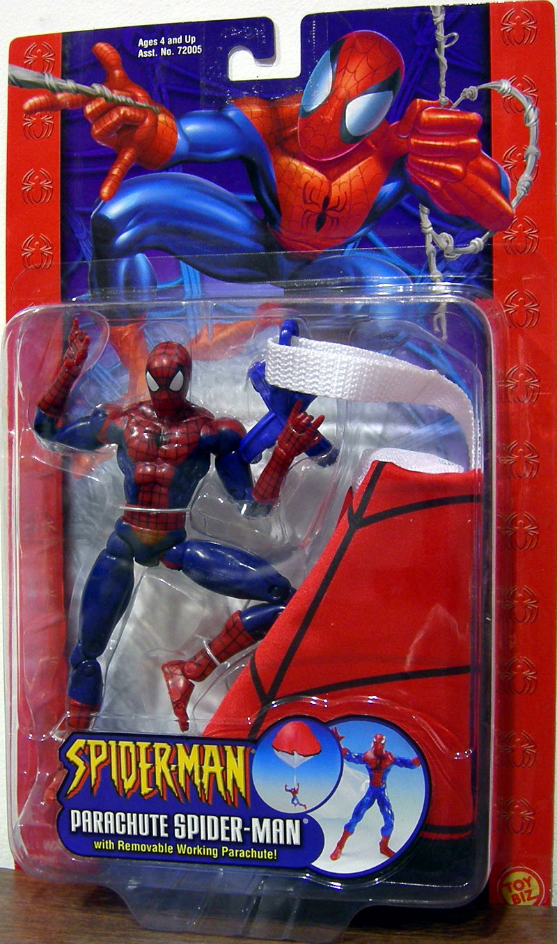spider man parachute toy