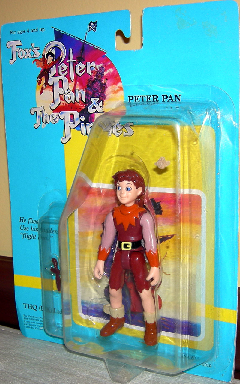 Peter Pan Fox's Peter Pan & the Pirates Action Figur THQ Ideal 1991 