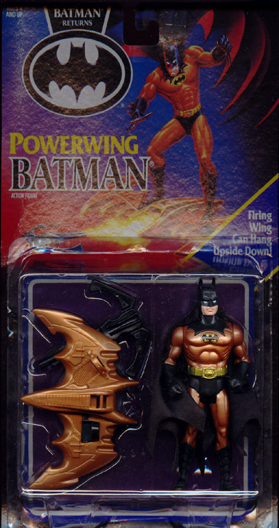 Details about   Vintage 1991 Kenner BATMAN RETURNS POWERWING BATMAN new MOC 