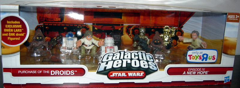Playskool Star Wars Galactic Heroes RA-7 Tatooine Purchase of the Droids figure 