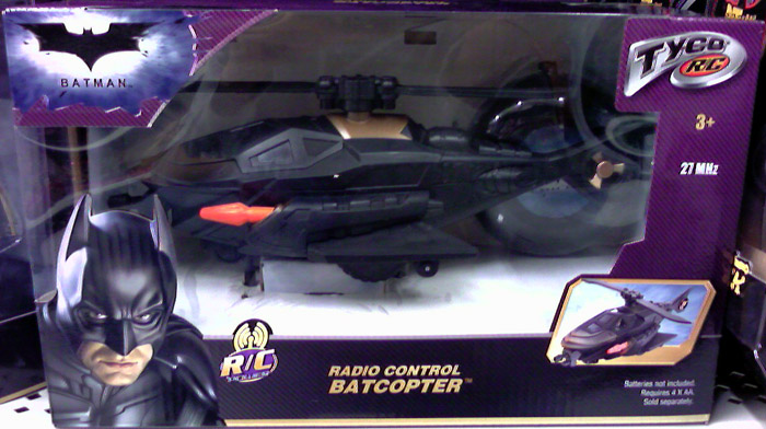 Radio Control Batcopter BatmanDark Knight vehicle
