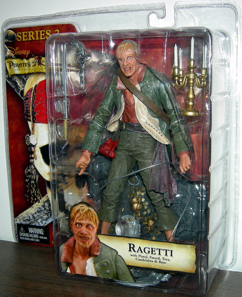 Ragetti Figure Curse Black Pearl Series 2 Pirates Caribbean