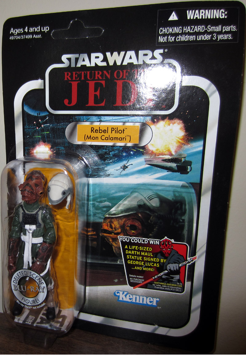 Rebel Pilot Mon Calamari Figure VC91 Star Wars Hasbro