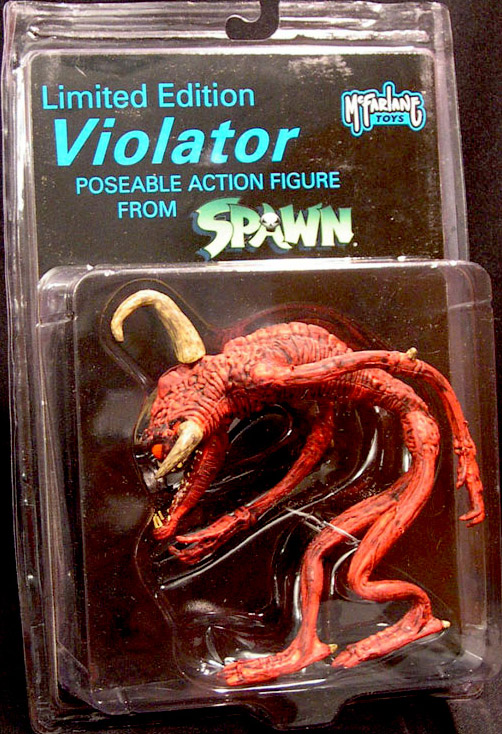 Limited Edition Violator Red Poseable Action Figure Spawn