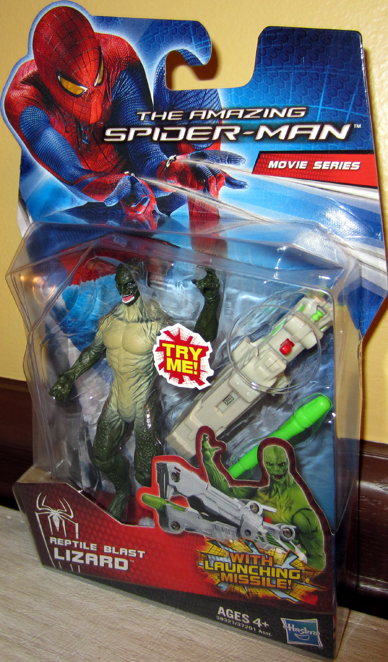 The Amazing Spider-Man Movie Series Lizard Trap with Capture Claw 2012  Hasbro