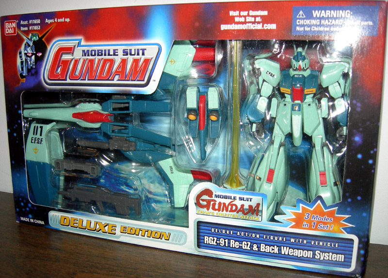 1/400 Figure BANDAI Gundam Collection DX.2 RGZ-91+B.W.S Re-GZ+B.W.S Fighter ver 