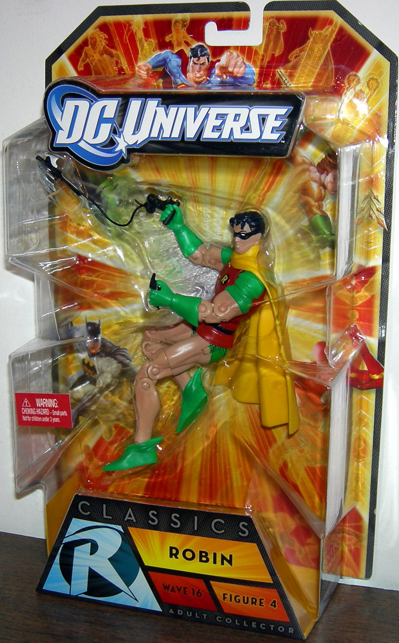 NEUF RARE Robin Figure Vintage variante DC universe classics 2010 Wave 16 Bane BAF 
