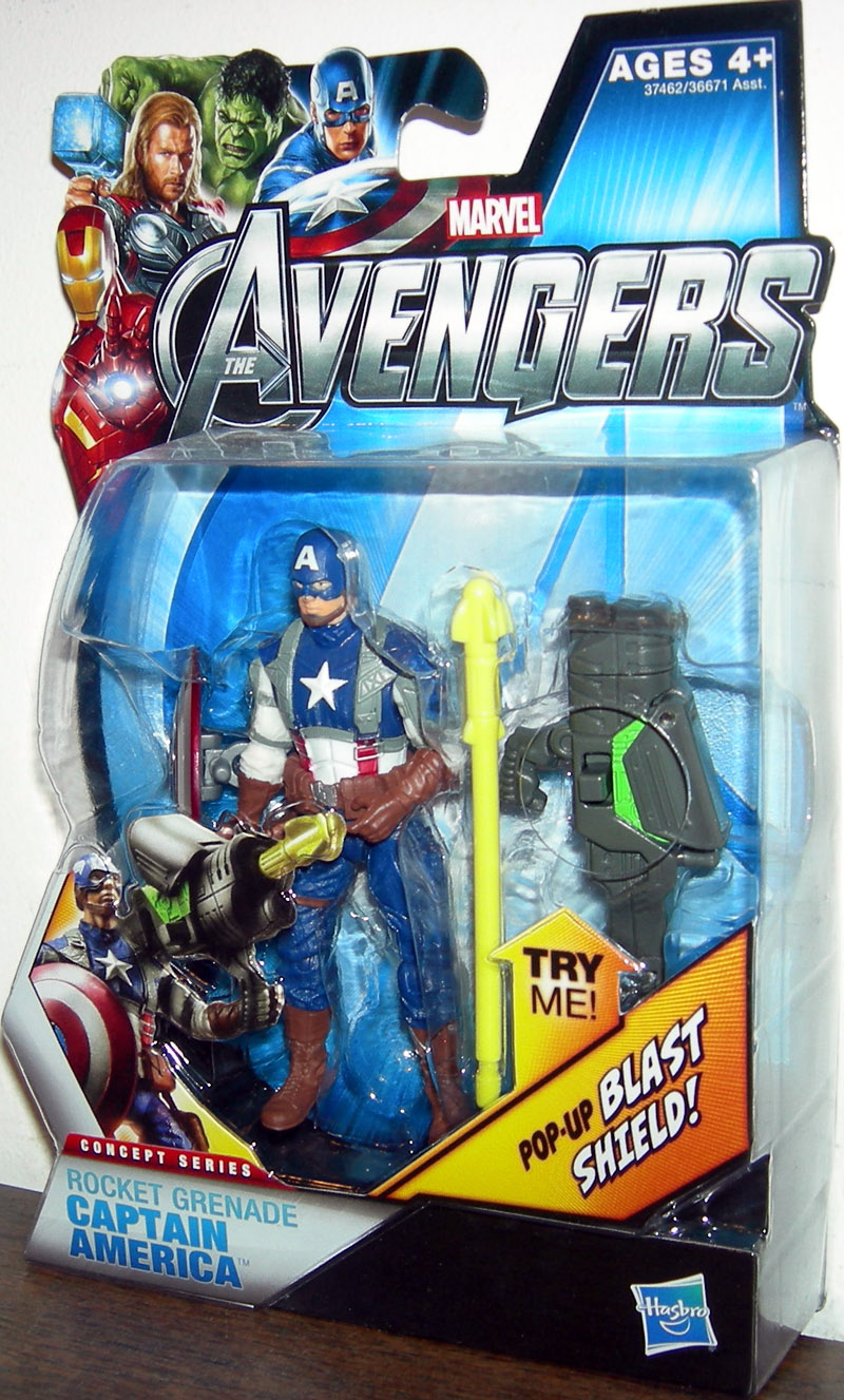 Rocket Grenade Captain America 04 Avengers