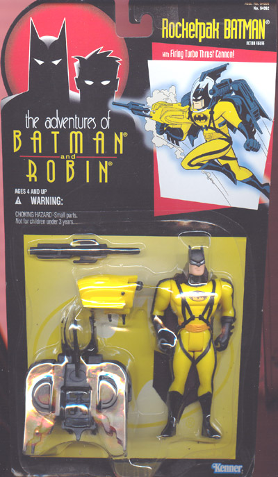 Rocketpak Batman Action Figure Kenner