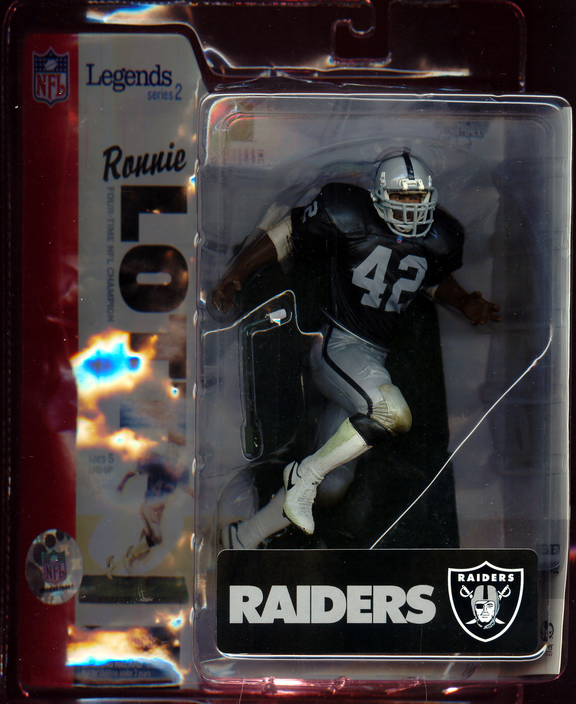 RONNIE LOTT McFarlane NFL Legends Series 2 Black Jersey Variant