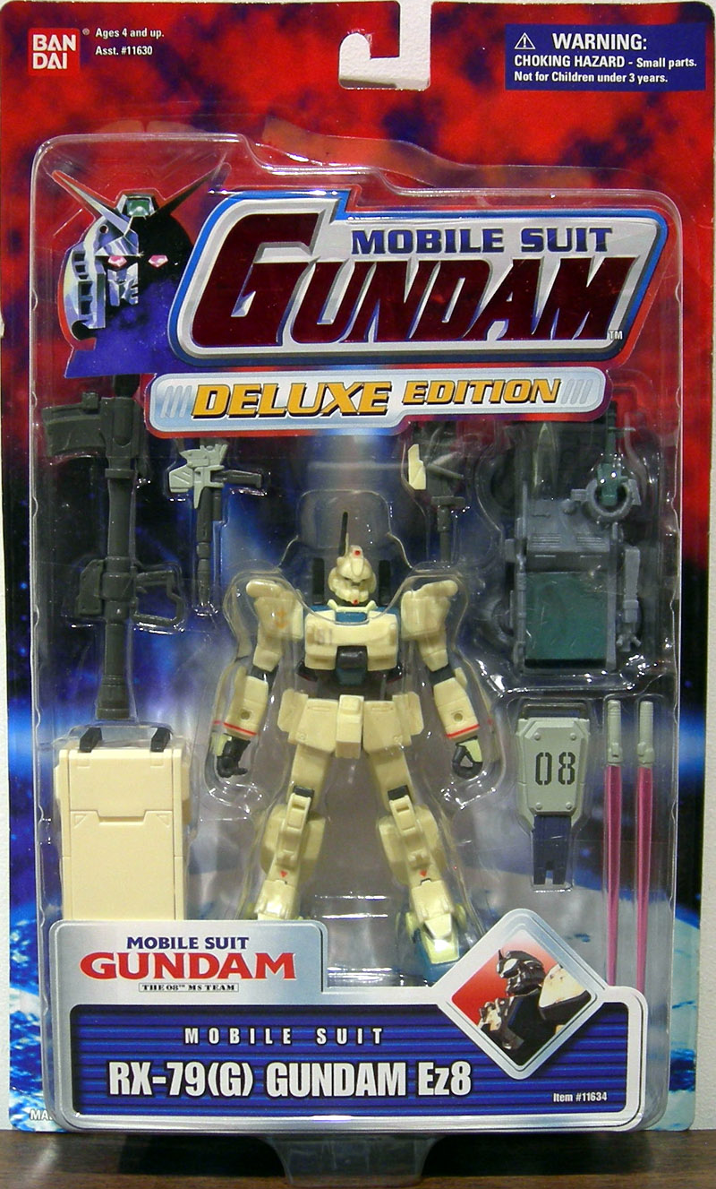 ガンダム MOBILE SUIT フィギュア RX-79G Gundam Ez8 Figure Mobile Suit Deluxe Edition