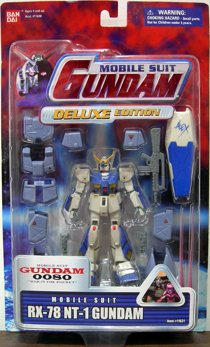 RX-78 NT-1 Gundam Figure Mobile Suit Deluxe Edition