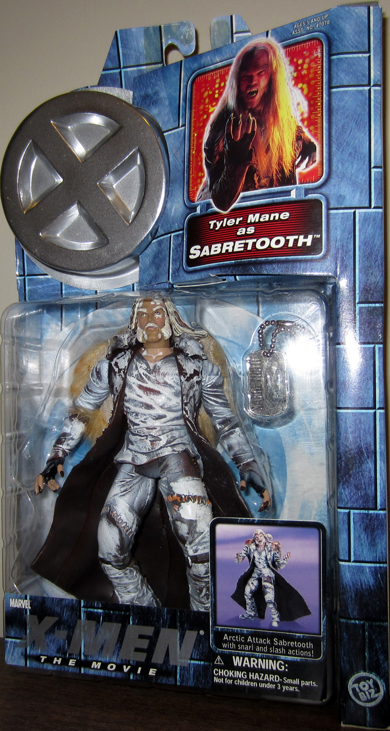 Sabretooth Arctic Attack Movie Series 2 Action Figure