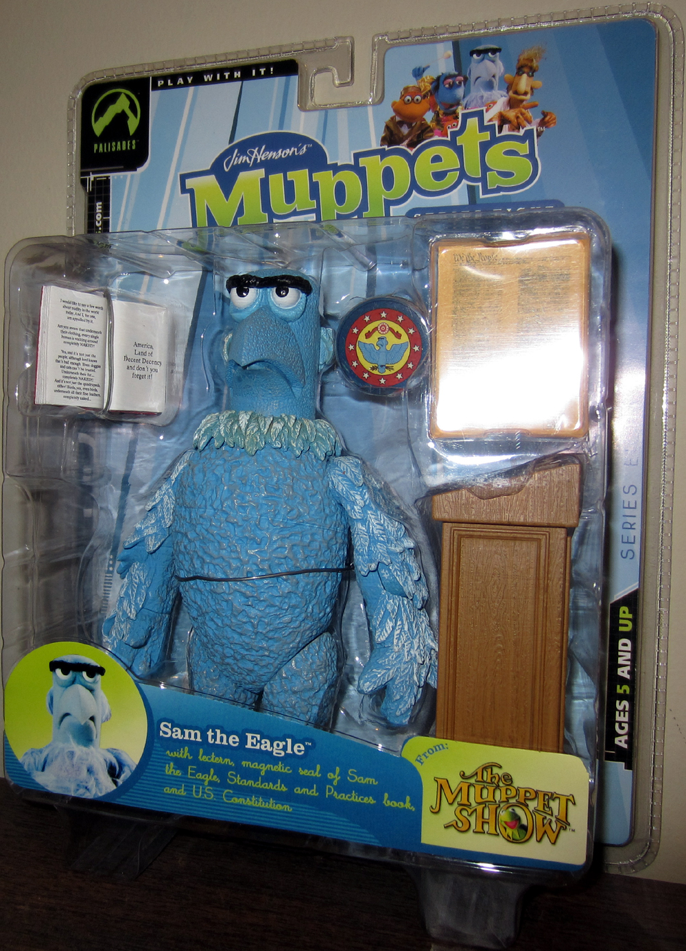 sam the eagle muppet toy