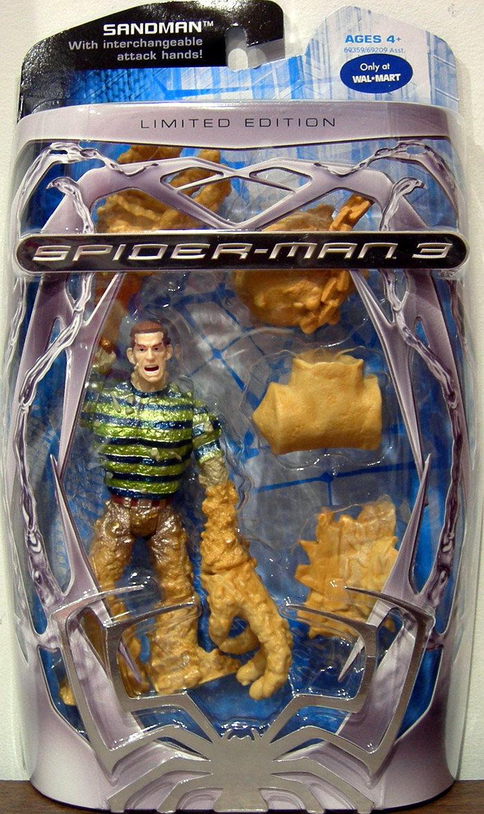 Sandman Figure Spider-Man 3 Limited Edition Walmart Exclusive
