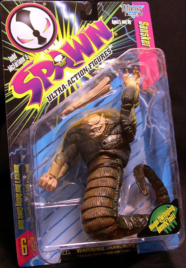 Sansker Action Figure Human Head Spawn Series 6 McFarlane