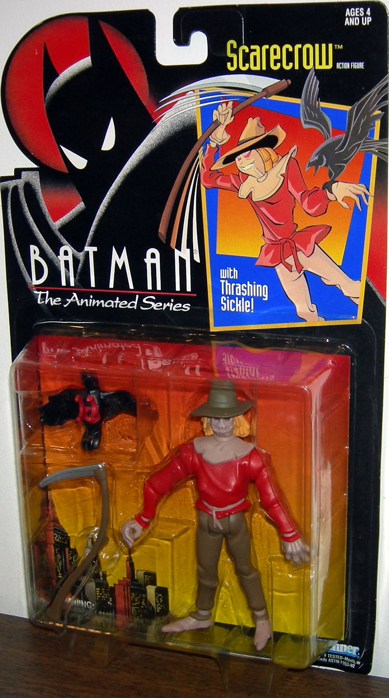 batman animated scarecrow figure