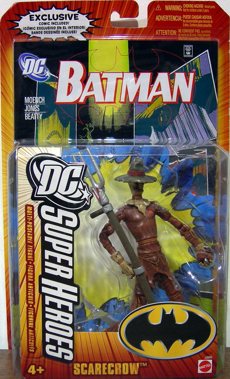 Scarecrow Figure DC SuperHeroes Mattel