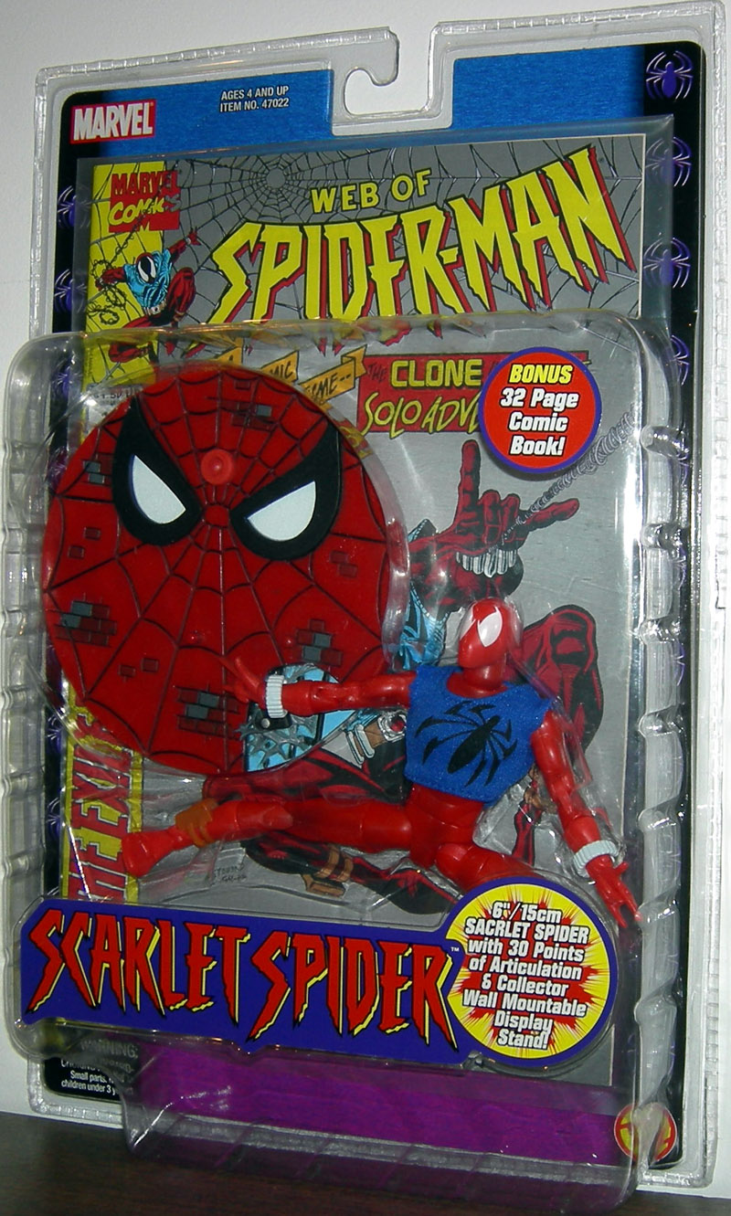 scarlet spider action figure