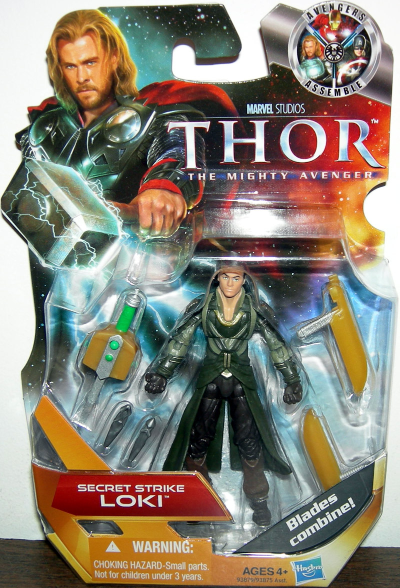 Secret Strike Loki Thor Movie action figure