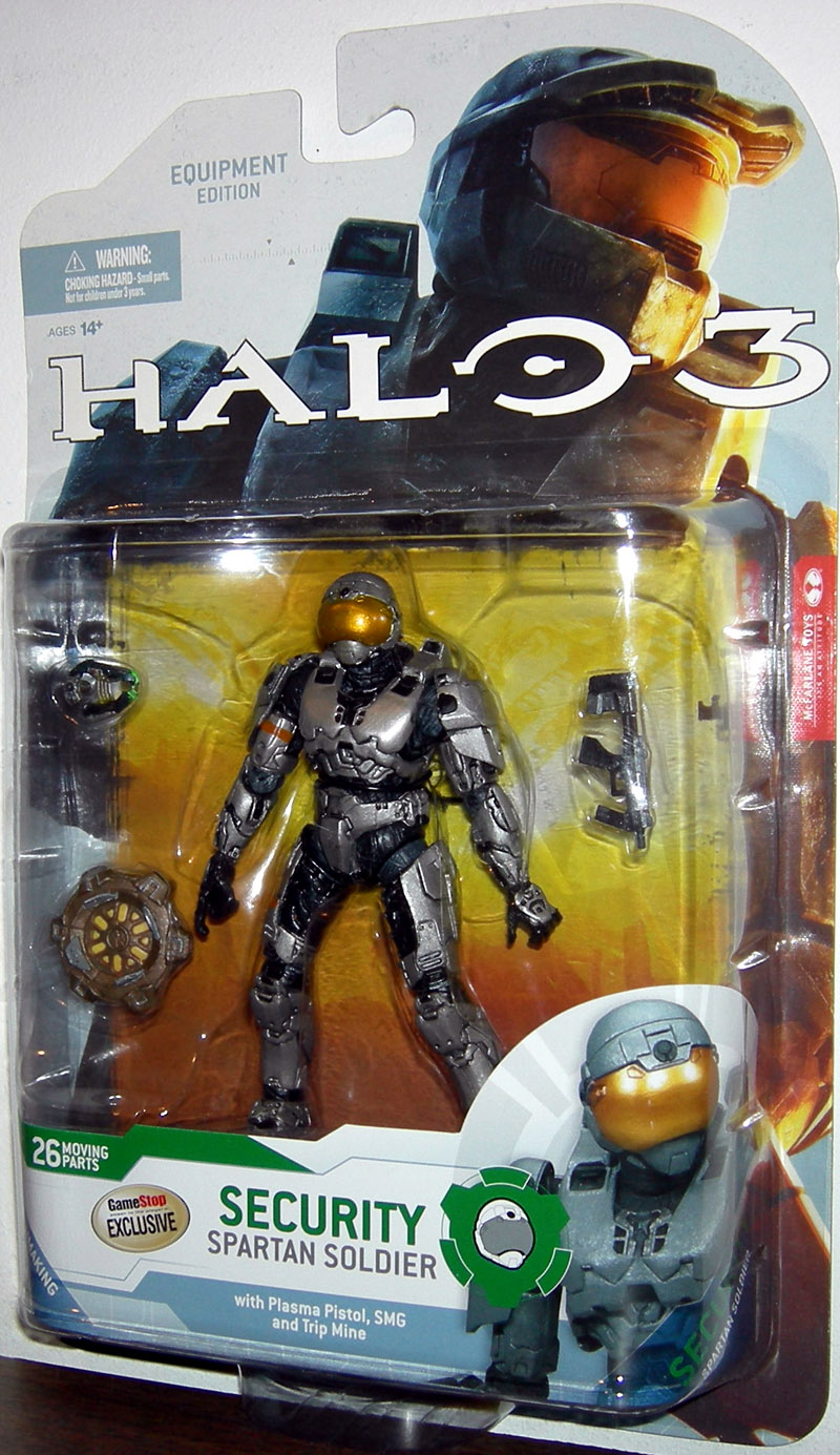 McFarlane Halo Reach Series 3 Spartan Operator Action Figure (Steel) 